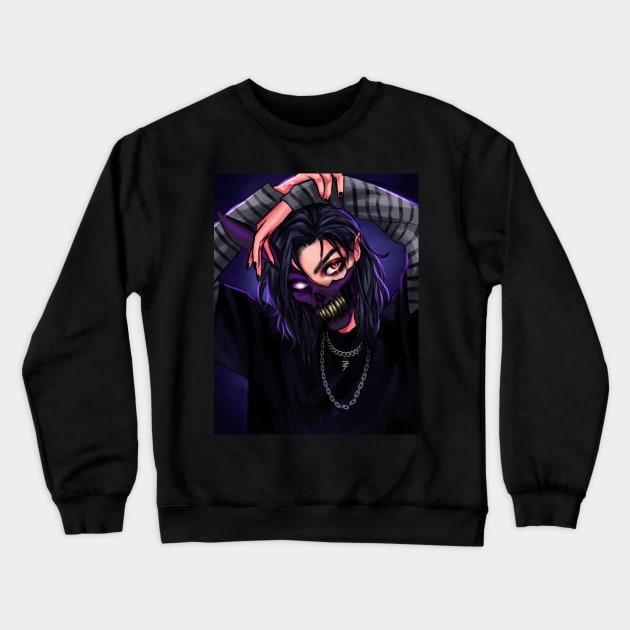 Corpse Husband Crewneck Sweatshirt by Migl Horcrux